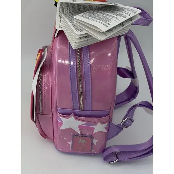 Loungefly Limited Edition Jem and The Holograms Light Up Mini Backpack